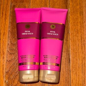 BBW 2pc Pink Obsessed Body Cream